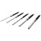 Performance Tool 5 pc. 8 in. Long Pin Punch Set, Carbon Steel, Knurled Handle, Pin Sizes W758 - alternate 1