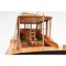 Homeroots 15" Black and Green Solid Wood Hand Painted 1934 Hemingway Pilar Fishing Boat Model Boat 402240 - alternate 2