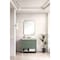 James Martin Vanities Breckenridge 36" Single Vanity, Smokey Celadon, w/ 3 CM Tajnar Eclos Top 330-V36-SC-3TJR - alternate 4