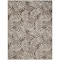 Homeroots 9' X 12' Brown And Ivory Palm Leaf Indoor Outdoor Area Rug 551367 - alternate 1