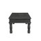 Homeroots 51" Black Solid Wood Distressed Coffee Table 521938 - alternate 4