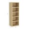 Manhattan Comfort Rivington 28in Open Bookcase in Natural Oak BC003-NA - alternate 2