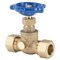 Mueller Industries Homewerks 3/4 in. Compression X 3/4 in. Compression Brass Stop and Waste Valve 220-1-34 - alternate 1