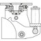 Blickle Swivel Plate Cstr, Solid Rbbr, 8", 1320 lb. LSFE-SE 200K-16 - alternate 2