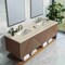 James Martin Vanities Marcello 72" Double Vanity, Chestnut, w/ 3 CM Tajnar Eclos Top w/FreePower Wireless Charger D200-V72-CSN-FTJR - alternate 3
