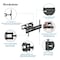 Brookstone Full Motion Wall Mount for 37 in-80 in TVs, Swivel, Tilt, Level Adjust, 99 lbs Capacity BKS-720-855 - alternate 2