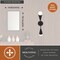 Vaxcel Zurich 2-Light Black Modern Wall Sconce, Cone Shade, Bathroom Vanity Fixture W0534 - alternate 2