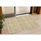 Homeroots 3' X 5' Gold And Ivory Southwestern Washable Indoor Outdoor Area Rug 593678 - alternate 1