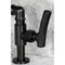 Kingston Brass Bridge Bathroom Faucet with Brass Pop-Up, Matte Black KS2170TKL - alternate 2