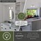 Vaxcel Huntley 2 Light Satin Nickel Farmhouse Schoolhouse Bathroom Vanity Fixture W0169 - alternate 1