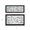 Homeroots Set Of Two Thank You Lord 2 Black Framed Print Wall Art, 2PK 405969 - alternate 2