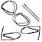 Fairchild Industries Weatherstrip Kit: Door Seals, Belt Weatherstrips, & Glass Run Channels KD3012-6 - alternate 1