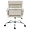 Leisuremod Benmar Leather Office Chair, Tan BO19TL - alternate 2