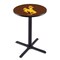 Holland Bar Stool Co 36" Blk Wrinkle Wyoming Pub Table, 36" dia. Top L211B3636Wymng - alternate 1
