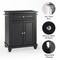 Crosley Cambridge Granite Top Portable Kitchen Island/Cart KF30024DBK - alternate 2