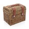 Picnic Time Family Of Brands Napa Wine & Cheese Picnic Basket, Adeline Collection - Deep Purple with Coral Pattern 215-19-320-000-0 - alternate 2