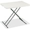 Iceberg IndestrucTable Classic Personal Folding Table, Platinum Granite Top, 20 in W x 30 in L x 29 in H 65490 - alternate 1