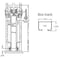 Sartodoors Sliding French Pocket Door with, Planum 0010 Oak, Kit Trims Rail Hardware, Solid Wood Interior Bedr PLANUM0010PD-DUB-42 - alternate 2