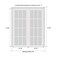 Sartodoors Sliding Closet Bypass Doors, Planum 0010 Vertical Natural Veneer, Sturdy Rails Moldings Trims Hardw PLANUM0010DBD-VSH-36 - alternate 3