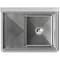 Amgood 29 in. x 22 in. Stainless Steel One Compartment Sink with 16 in. x 14 in. Bowl and 12 in. Left  Drainboard AMG SINK S1C-141611-12L-NF-Z - alternate 2
