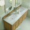James Martin Vanities Lorelai 72in Double Vanity, Light Natural Oak w/ 3 CM Victorian Silver Silestone Top 424-V72-LNO-FVSL - alternate 2