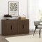 Manhattan Comfort Rivington 60in Sideboard in Walnut SB009-BR - alternate 1