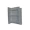 Durakwik Stone Siding Corner, 13 in L, 10 in W, 4 in Thick, Interlocking Edge, Ledgestone Profile, 4PK 308ATC - alternate 2