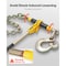Vevor 2 Pack Ratchet Chain Binder 3/8"- 1/2" G80 Heavy Duty Chains Load Binder, 2PK DLTJ-7510 - alternate 3