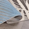 World Rug Gallery Palm Frond Indoor/Outdoor Area Rug 2 ft x 3 ft Blue 5550BLUE2X3 - alternate 3