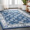 Jonathan Y Modern Persian Vintage Moroccan Traditional Navy/Light Gray 5 ft. x 8 ft. Area Rug MDP101A-5 - alternate 1