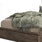 Homeroots Gray Distressed Solid Wood Queen Bed Frame 524803 - alternate 3