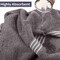 Lavish Home Bath Towels 2PC 100% Cotton Towel Set Extra Large Quick Drying Bath Towels Absorbent Bath Sheets 67-0022-SBS - alternate 5
