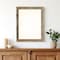 Homeroots 24" x 30" Gray Solid Wood Hanging Picture Frame 380260 - alternate 2