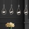 Jonathan Y Orion 29" Adjustable Modern Integrated 4-Light Linear LED Metal Pendant, Chrome JYL7034A - alternate 5