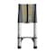 Wrightmaster 20.3 ft. Aluminum Lightweight Extension Ladder with Non-Marring Feet, 330 lbs. Load Capacity ZOR-20.3FT-SLV - alternate 1