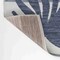 Jonathan Y Veronica Classic Beach Stripe and Palm Leaf Navy/Cream 3 ft. x 5 ft. Indoor/Outdoor Area Rug TSN402B-3 - alternate 3