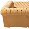 Homeroots Mustard Velvet U Shaped Three Piece Sofa and Chaise Sectional With Toss Pillows 643890 - alternate 3