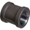 Southland B&K 1 In. Malleable Black Iron Coupling 521-205HN - alternate 2