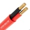 Syston Cable Technology 14/2 Fire Alarm Burglar Station Wire Cable, Solid Copper, FPLR Unshielded, UL/ETL Listed, 1000 ft 6062-1000RD - alternate 1