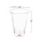 Smarty Had A Party 2 oz. Clear Square Plastic Shot Glasses (960 Glasses), 960PK 6951-CASE - alternate 2
