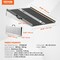 Vevor Folding Wheelchair Ramp Portable Aluminum Threshold Ramp 8 ft 800 lbs 17MST1V0 - alternate 3