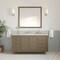 James Martin Vanities Chicago 60 in. Single Vanity, Walnut Whisper, w/ 3 CM Ethereal Noctis Silestone Top 503-V60S-WLW-FENC - alternate 2