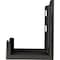 Kendall Howard Kendall Howard Wall Mount for CPU - Black Powder Coat - 75 lb Load Capacity - 1 1915-1-400-00 - alternate 2