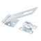 Prime-Line Door and Gate Safety Hasp Hinge Latch with Fixed Staple 4-3/8 inch with Screws Zinc Plated U 117170 - alternate 1