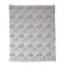Homeroots Grey Lots Of Zebras Woven Knitted Baby Blanket 383161 - alternate 1