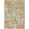 Homeroots 5' X 8' Gold Brown And Beige Abstract Washable Indoor Outdoor Area Rug 597963 - alternate 4