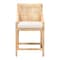 Bali & Pari Alexis Natural Rattan Counter Stool 267-14623-ZORO - alternate 2