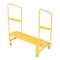 Vestil Adjust Step Stand, 2 Step, Handrail, 36x23, 43.125 Overall Height, Steel, Yellow ASP-36-HR - alternate 3