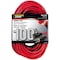 Powerzone Extension Cord, 14 AWG, Outdoor, Red, 100 ft OR514735/506735 - alternate 1