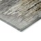 Homeroots 3' X 5' Gray Charcoal And Silver Abstract Washable Indoor Outdoor Area Rug 587650 - alternate 4
